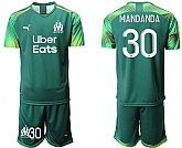 2020-21 Marseilles 30 MANDANDA Dark Green Goalkeeper Soccer Jersey,baseball caps,new era cap wholesale,wholesale hats